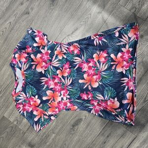 Floral Short Sleeve Women's Top